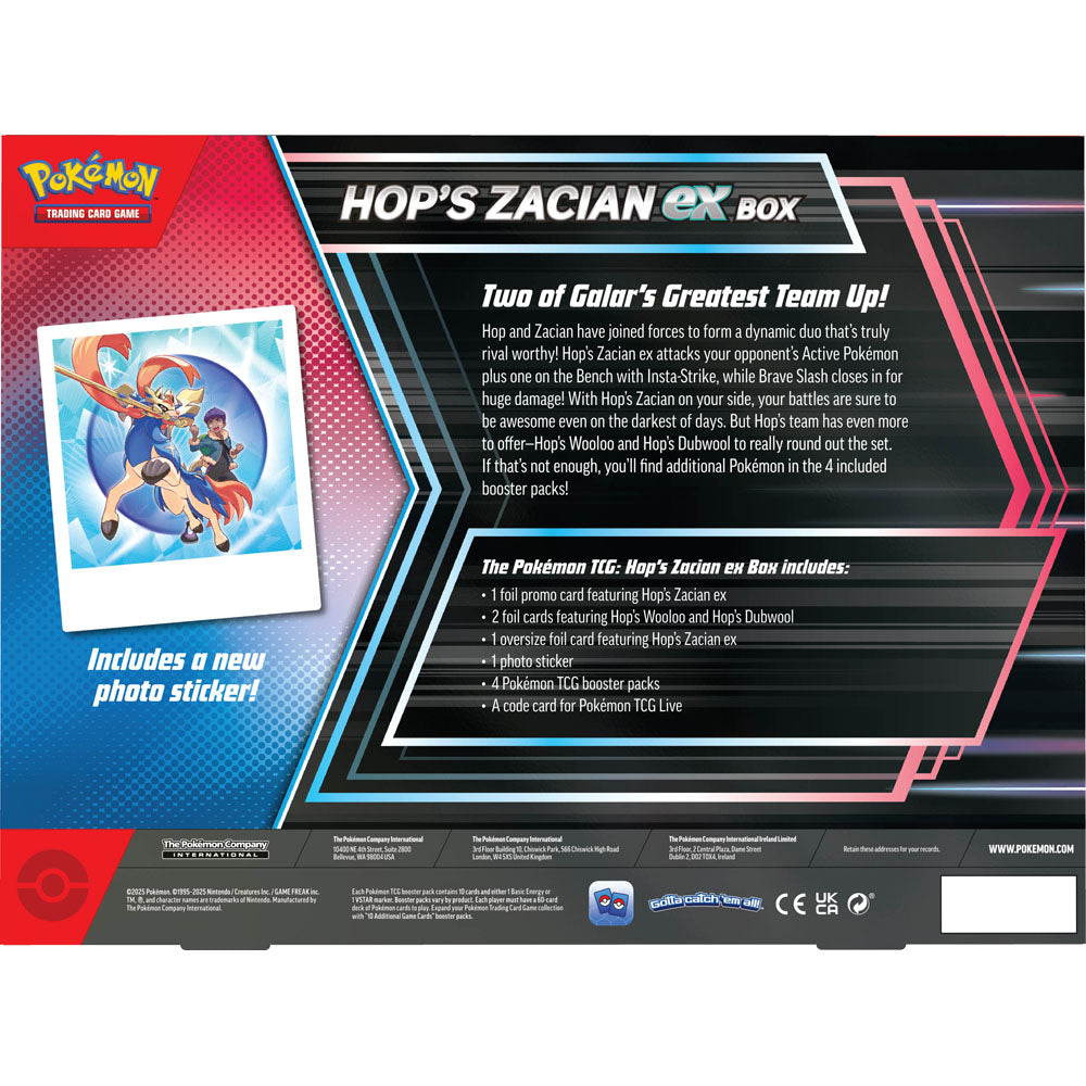 Scarlet & Violet: Hop´s Zacian EX Box