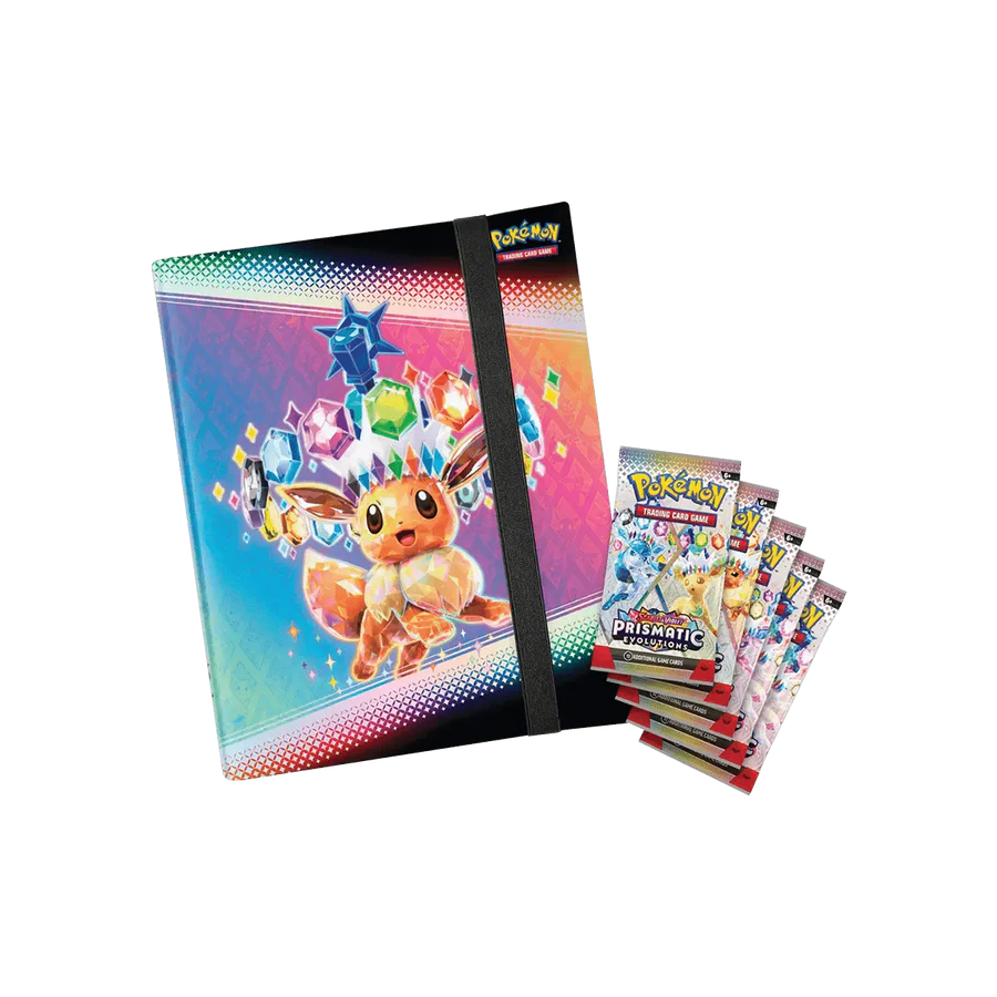 Sobresboosters de cartas Pokémon ex con diseños prismáticos