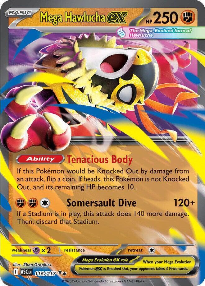Mega Hawlucha ex - 116/217 - ME: Ascended Heroes (ASC) English