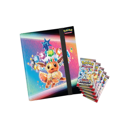 Sobresboosters de cartas Pokémon ex con diseños prismáticos