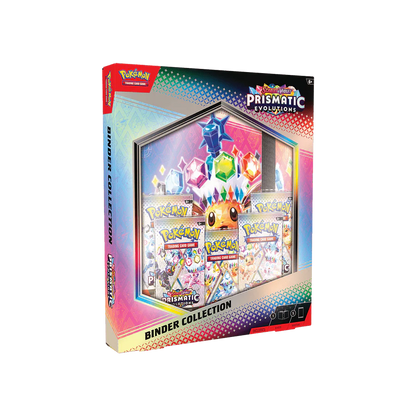 Álbum coleccionable Pokémon TCG Escarlata y Púrpura - Evoluciones Prismáticas