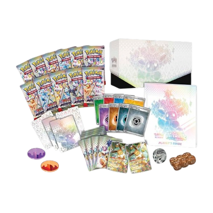 Prismatic Evolutions Elite Trainer Box (English).
