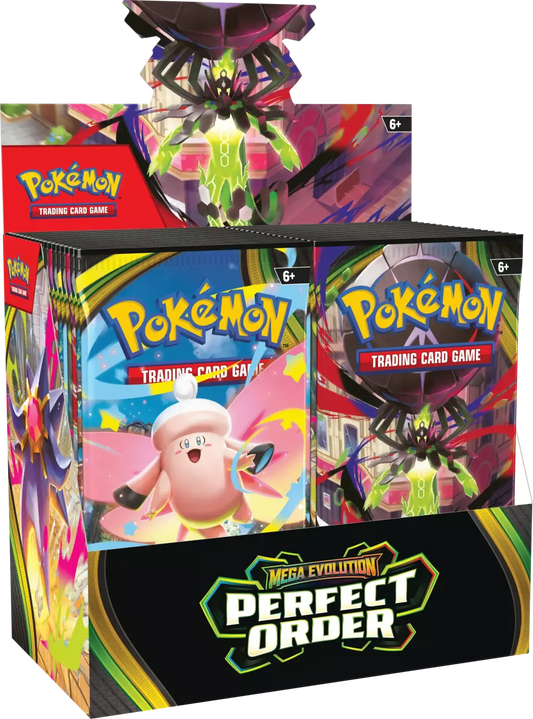 🔥 Pokémon TCG: Mega Evolución—Perfect Order Booster Box English